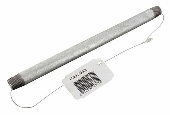 Pièces agricoles - Hydraulique - Embout zingué 1/4"x200mm