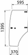 Vitre de porte complète