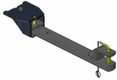 Barre d'attelage NRS. Case Puma 165-230 / Steyr CVT 6165-6230