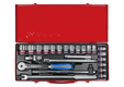 Coffret de douilles 1/2" 24 pièces
