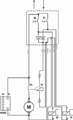 Pièces agricoles - Hydraulique - Elec. commande DC unit complet 4 mtr