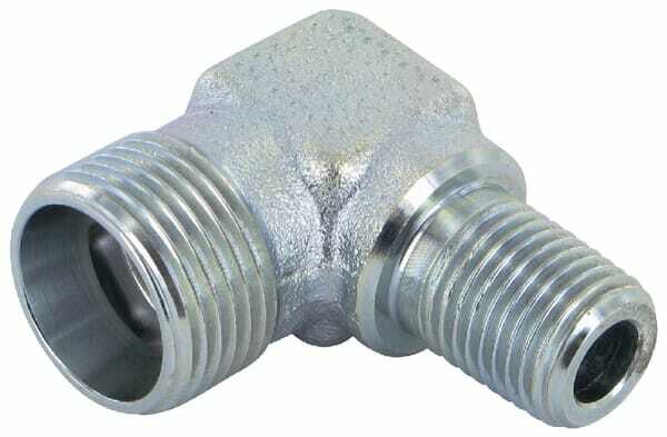 Pièces agricoles - Hydraulique - Coude mâle Ø13/15x21CONU