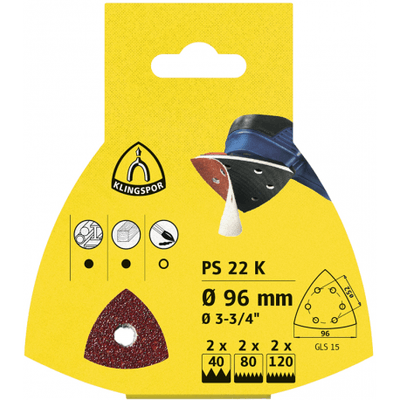 Pièces agricoles - Pièce divers - PAQUET 5 PATINS ABRASIFS TRIANGU. AUTO AGRIPPANT 96X96X96 G80 PS 22KSB E(241658)