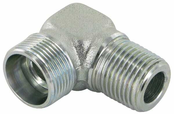 Pièces agricoles - Hydraulique - Coude mâle Ø17/15x21CONU