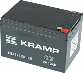 Pièces agricoles - Eclairage - Batterie 12V 12Ah fermée Kramp