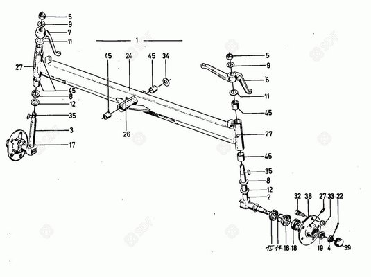 Pièces agricoles - Roulements - ROULEMENT Deutz-Fahr origine