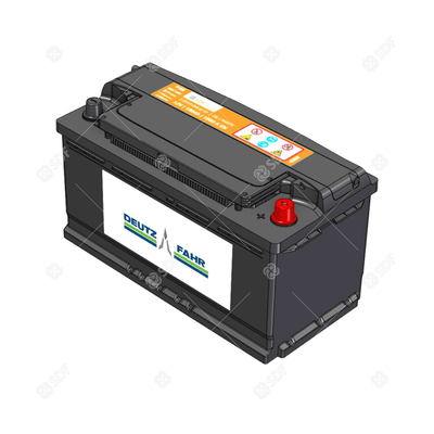 Pièces agricoles - Batterie - BATT 100 AH 1050 A Deutz-Fahr origine