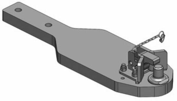 Pièces agricoles - Tracteur pièce adaptable - Barre d'attelage renforcée Pitonfix Deutz TTV 7210