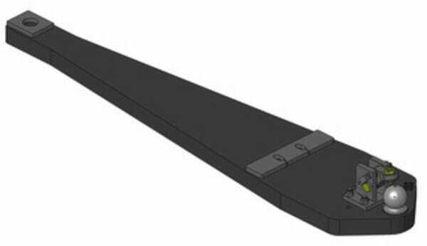 Pièces agricoles - Tracteur pièce adaptable - Barre d'attelage renforcée K80® adaptable pour John Deere 9000, 9020, 9030, 9R