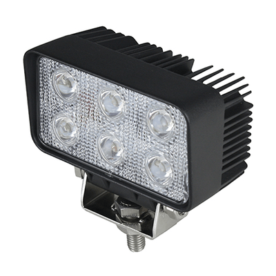 Pièces agricoles - Pièce divers - PHARE DE TRAVAIL RECT. 6 LED 1800LM LARGE AGRILED