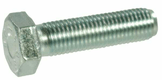 Boulon hexagonal pas fin entièrement fileté M14x1,5x30 8.8 zingué