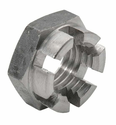 Pièces agricoles - Fasteners - Écrou crénelé DIN979 M24x3.00 acier Kramp
