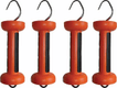 Poignée bim. orange stand.(x4)