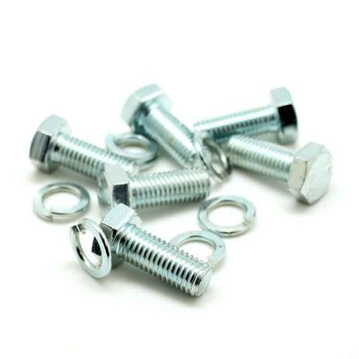 Pièces agricoles - Pièce divers - Kit de 6 vis et rondelles 12x200 longueur 30 mm