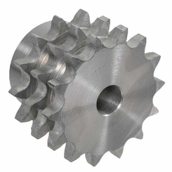 Pièces agricoles - Transmission - Pignon Triplex 15 dents chaîne 3/4" 12 B-3 Kramp