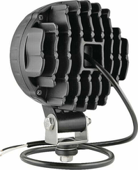 Pièces agricoles - Eclairage - Phare de travail LED rond 25W 2000lm, 10/30V, Ø 117mm très longue portée 6 LED Kramp