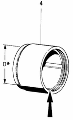 Pièces agricoles - Transmission - Circlip carter 150 DIN472