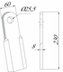 Fléau 60x230 utilisable pour Ferri