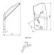Couteau de chariot d'alimentation G