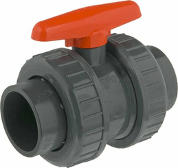 Pièces agricoles - Hydraulique - Robinet en PVC DIL 63 x 63