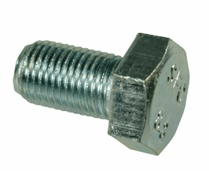 Pièces agricoles - Fasteners - Boulon hexagonal pas fin entièrement fileté M14x1,5x25 8.8 zingué