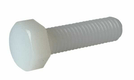 Boulon hexagonal entièrement fileté Ertalon M8x16