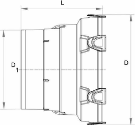 Pièces agricoles - Transmission - Coiffe de protection SD25-2580