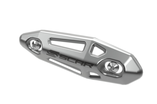 Pièces Quad & Motos - Equipement véhicule - Protection universelle d'échappement SCAR inox 4T Ø26-50mm