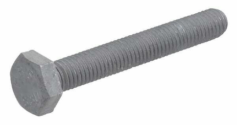 Pièces agricoles - Fasteners - Boulon hexagonal entièrement fileté M12x55