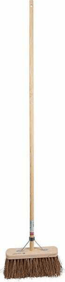 Pièces agricoles - Cloture,Jardin & Sylviculture - Balai Bass. 29cm+manche 140cm