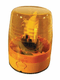 Gyrophare halogène 24V boitier jaune avec boulon, Ø 147mm x190.5mm, Junior Plus par Hella