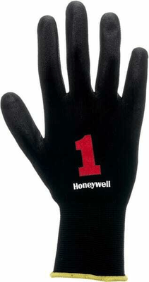 Vêtements et protections - Equipement - Gants de travail noirs en polyamide, 25 cm de long, taille 9/L, PerfectFit par Honeywell