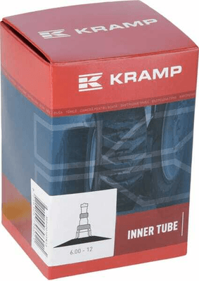 Pièces agricoles - Pièce divers - Chambre à air pour jante Ø 12", 6.00-12, valve à eau TR218A, Kramp