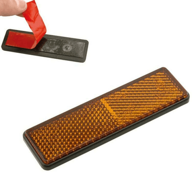 Pièces Quad & Motos - Equipement véhicule - Catadioptre V PARTS rectangulaire 91x25mm orange