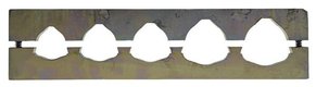 Mâchoire SW40 triangle T5-10