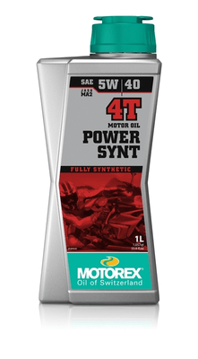 Pièces Quad & Motos - Lubrifiants et nettoyants - Huile moteur MOTOREX Power Synt 4T - 5W40 JASO MA2 - 1L (x10)