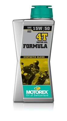Pièces Quad & Motos - Lubrifiants et nettoyants - Huile moteur MOTOREX Formula 4T - 15W50 JASO MA2 - 200L