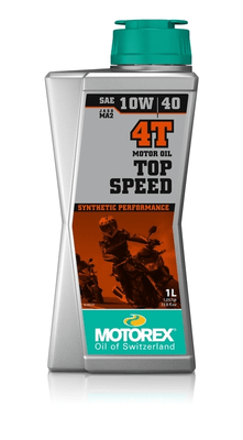 Pièces Quad & Motos - Lubrifiants et nettoyants - Huile moteur MOTOREX Top Speed 4T - 10W40 JASO MA2 - 200L