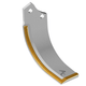 Lame de rotovator D, carbure