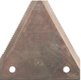 Section de couteau supérieure dentelée MacDon