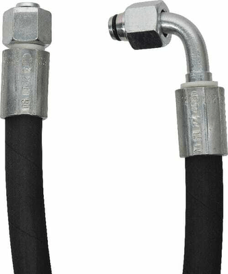 Pièces agricoles - Hydraulique - Flex. hydr. cpl. DN08.2500-90°