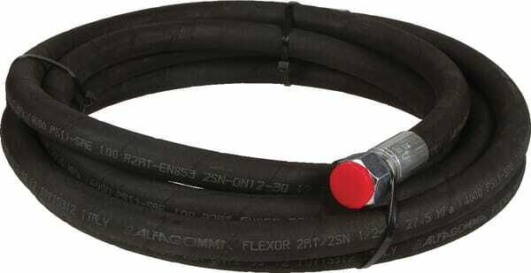 Pièces agricoles - Hydraulique - Flexible hydraul. DN12 5000mm