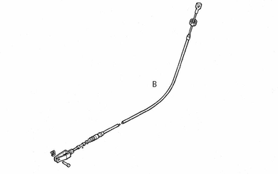 Pièces agricoles - Tracteur pièce adaptable - Câble d'embrayage p/ NH