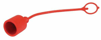 Bouchon antipouss. 3/8" rouge