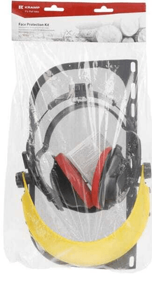 Vêtements et protections - Equipement - Visiere grillagée + anti-bruit