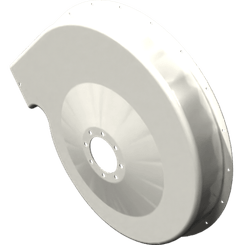 Pièces agricoles - Pièce divers - Moitié de turbine avant Kverneland origine