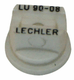 Buse à jet plat LU 90° 8 blanc(he) plastique Lechler