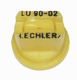 Buse à jet plat LU 90° 2 jaune plastique Lechler