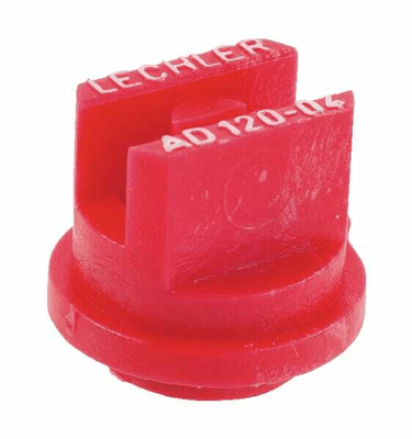 Pièces agricoles - Pièce Pulvérisateur - Buse à jet plat LU 90° 4 rouge plastique Lechler