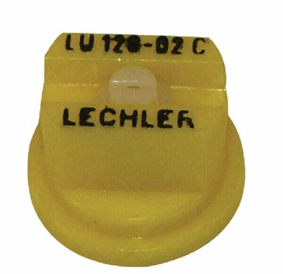 Pièces agricoles - Pièce Pulvérisateur - Buse à jet plat LU 120° 2 jaune céramique Lechler